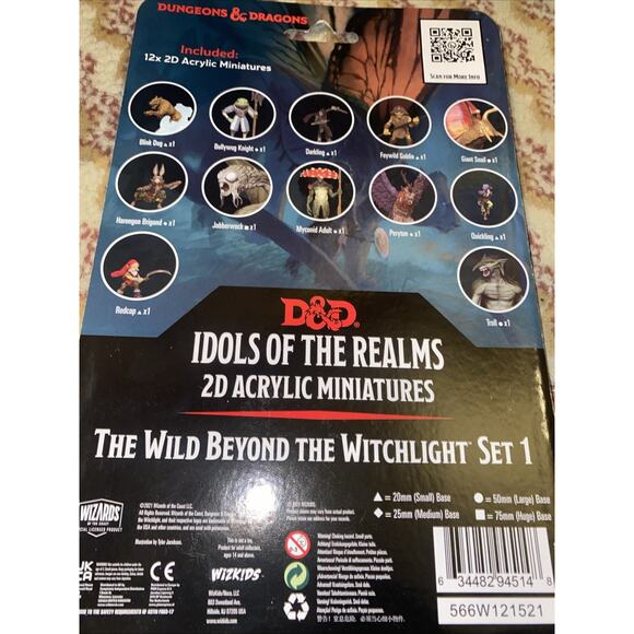 New D&D Idols of The Realms: The Wild Beyond The Witchlight 2D Set 1 Dungeon - Picture 4 of 4